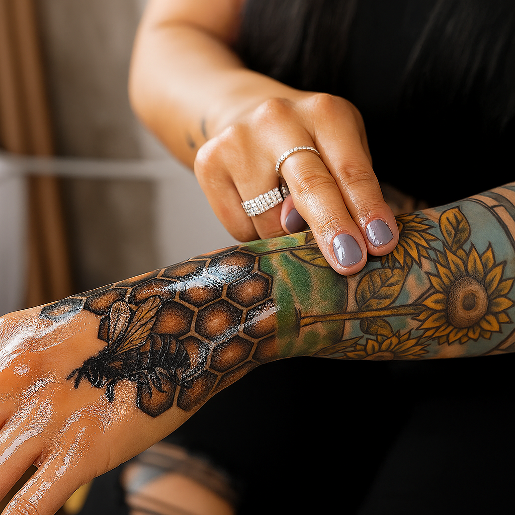 SKINQ™ | La tatoveringene dine skinne igjen