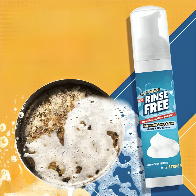 RinseFree™ | Rens alt raskt og enkelt!