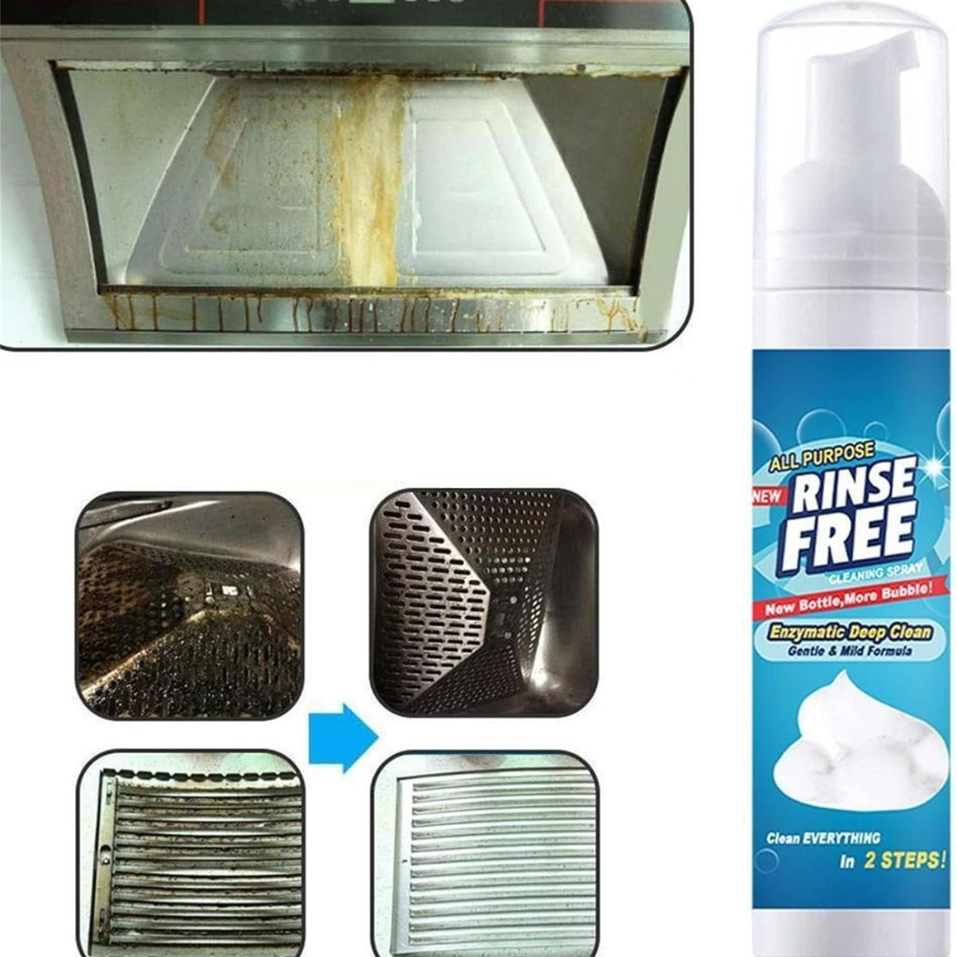 RinseFree™ | Rens alt raskt og enkelt!