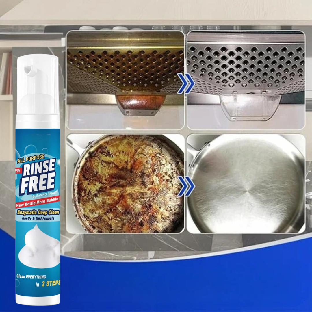 RinseFree™ | Rens alt raskt og enkelt!