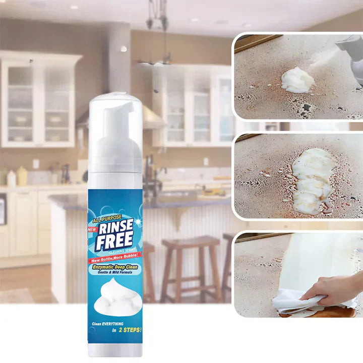 RinseFree™ | Rens alt raskt og enkelt!